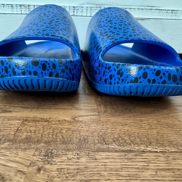 Nike Calm Electric Slides Sandals Racer Blue Dark Obsidian Men\'s Size 10 HTF